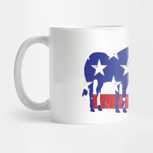 American Quarter Horse Patriotic Mug